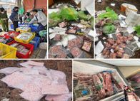 Thanh Hoá: Thu giữ hơn 1,1 tấn thực phẩm không rõ nguồn gốc xuất xứ