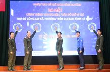 Công an tỉnh Hà Tĩnh triển khai hệ thống bản đồ số phục vụ hiệu quả công tác bảo đảm an ninh, trật tự