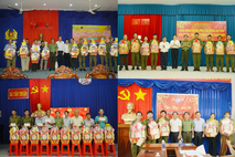 Tiếp thêm động lực cho lực lượng an ninh, trật tự cơ sở dịp Tết