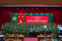 Công an tỉnh Khánh Hòa tổ chức Lễ tiễn hạ sĩ quan, chiến sĩ nghĩa vụ hoàn thành nghĩa vụ tham gia CAND năm 2026