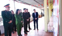 Lạng Sơn: Đoàn kiểm tra Tiểu ban an ninh trật tự kiểm tra công tác bảo đảm an ninh trật tự phục vụ bầu cử tại các xã, phường