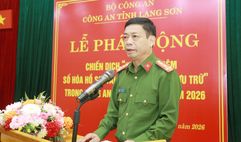 Công an tỉnh Lạng Sơn phát động chiến dịch “180 ngày, đêm số hóa hồ sơ, tài liệu nghiệp vụ lưu trữ”
