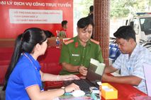 Cán bộ Công an tiêu biểu trong thực hiện Đề án số 06 của Chính phủ