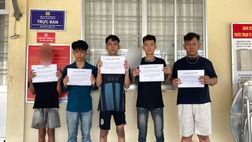 Xử lý nhóm thanh thiếu niên chém người gây thương tích