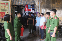Tăng cường kiểm tra, chấn chỉnh công tác phòng cháy, chữa cháy và cứu nạn, cứu hộ tại các chợ dân sinh