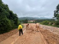 Phú Thọ: Kịp thời khắc phục sạt lở, bảo đảm an toàn giao thông 