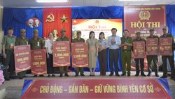 Sát thực tiễn, đậm hơi thở cuộc sống trong Hội thi lực lượng tham gia bảo vệ an ninh, trật tự cơ sở giỏi tại tỉnh Cà Mau