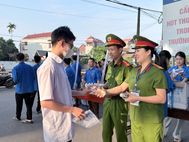 Gần 600 cán bộ, chiến sỹ Công an tỉnh Bắc Ninh tham gia bảo đảm an ninh, trật tự kỳ thi tốt nghiệp Trung học phổ thông năm 2026