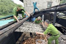 Tuyên Quang: Lực lượng Công an sát cánh cùng Nhân dân khắc phục hậu quả thiên tai