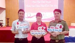 Đại úy Công an 12 lần hiến máu nhân đạo cứu người