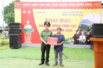 Công an tỉnh Phú Thọ khởi công “Con đường dân vận”, chung sức vì cuộc sống Nhân dân