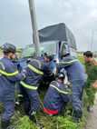 Bắc Ninh: Kịp thời cứu 02 nạn nhân bị mắc kẹt do tai nạn