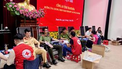 Công an Thanh Hóa hiến tặng gần 400 đơn vị máu hưởng ứng Chương trình “Hành trình đỏ” lần thứ XIV năm 2026