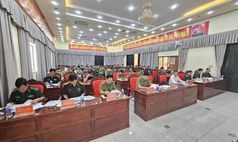 Đoàn kiểm tra liên ngành Bộ Công an và Bộ Quốc phòng kiểm tra thực hiện Nghị định 03 tại tỉnh Đắk Lắk
