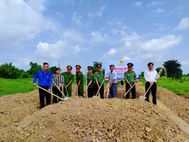 Khởi công xây dựng "Nhà nghĩa tình đồng đội" tại xã biên giới