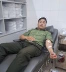 Thiếu úy Công an kịp thời hiến máu cứu sống bệnh nhi trong tình huống nguy kịch