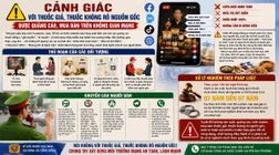 Công an tỉnh Quảng Ninh cảnh báo về thuốc giả, thuốc không rõ nguồn gốc được quảng cáo, mua bán trên không gian mạng