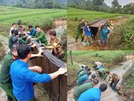 Tuyên Quang: Lực lượng Công an cơ sở hỗ trợ Nhân dân khắc phục hậu quả thiên tai