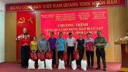 Lạng Sơn: Hỗ trợ đồng bào lũ tụt tại xã Thất Khê, Lạng Sơn