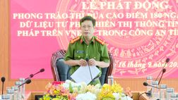 Công an Lạng Sơn phát động Đợt thi đua cao điểm 180 ngày “làm sạch dữ liệu lý lịch tư pháp và hiển thị thông tin lý lịch tư pháp trên VneID”