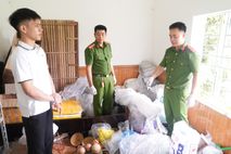 Nghệ An: Phát hiện, bắt giữ đối tượng sản xuất pháo nổ số lượng lớn