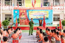 Công an tỉnh Phú Thọ tăng cường tuyên truyền, xây dựng trường học an toàn