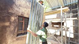 Quảng Trị: Công an xã Bến Quan chung tay chung tay xây dựng nhà tình nghĩa