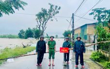Công an tỉnh Hà Tĩnh chủ động ứng phó với mưa lớn, nguy cơ ngập lụt