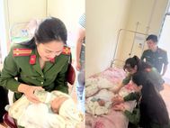 Tuyên Quang: Công an xã Lao Chải kịp thời tiếp nhận, chăm sóc bé trai sơ sinh bị bỏ rơi bên đường Quốc lộ 4