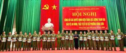 Thanh Hóa kiện toàn lực lượng bảo vệ an ninh, trật tự ở cơ sở theo hướng tinh gọn, hiệu quả