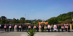 Công an Điện Biên hiệp đồng chặt chẽ, xử lý tình huống trong diễn tập khu vực phòng thủ
