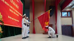 Công an tỉnh Tây Ninh ra mắt Trung đoàn Cảnh sát cơ động dự bị chiến đấu