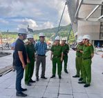 Cục Cảnh sát phòng cháy, chữa cháy và cứu nạn, cứu hộ kiểm tra tiến độ lắp đặt hệ thống phòng cháy, chữa cháy công trình phục vụ APEC 2027