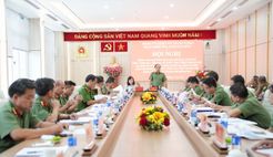 Đoàn Kiểm tra, giám sát số 7 Đảng ủy Công an Trung ương làm việc với Công an thành phố Đồng Nai