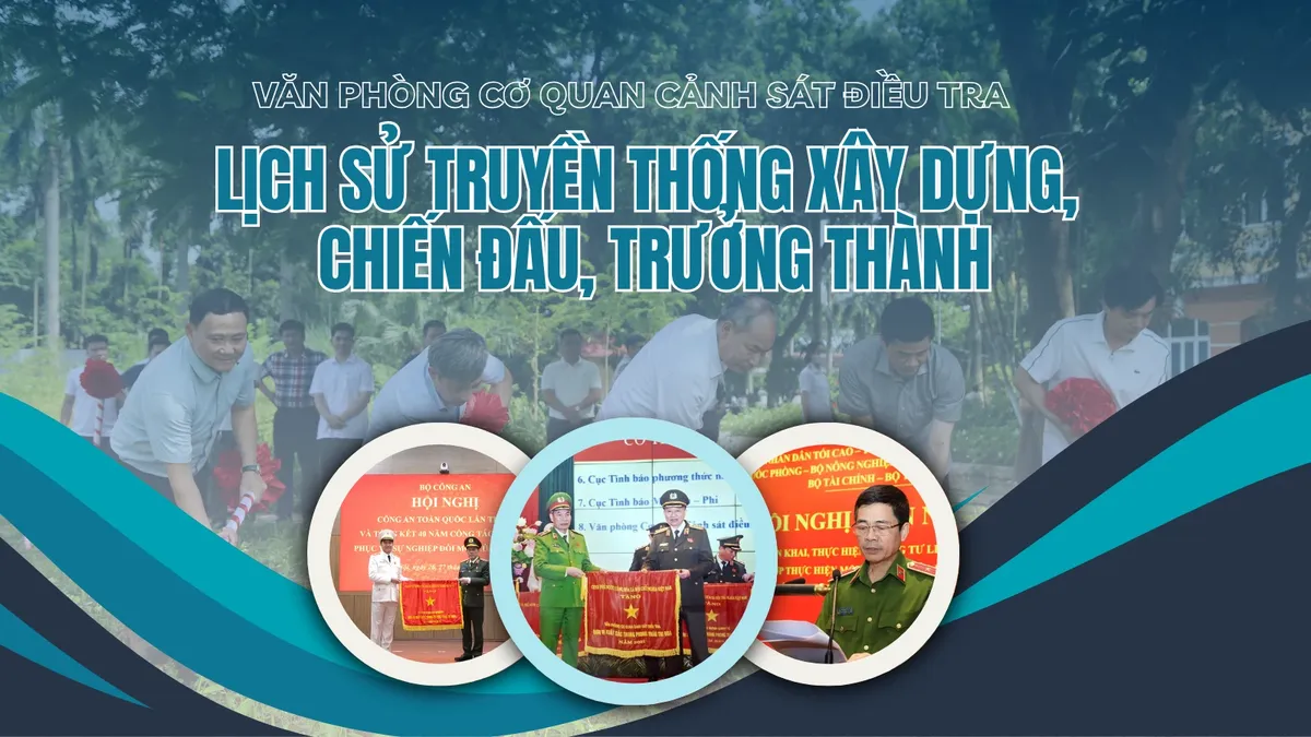 Lịch sử, truyền thống xây dựng, chiến đấu, trưởng thành của lực lượng Văn phòng Cơ quan Cảnh sát điều tra