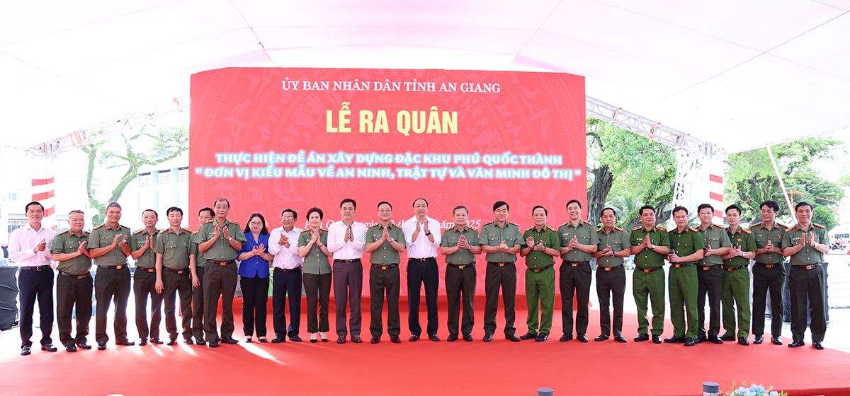 Xây dựng đặc khu Phú Quốc thành “Đơn vị kiểu mẫu về an ninh trật tự và văn minh đô thị”