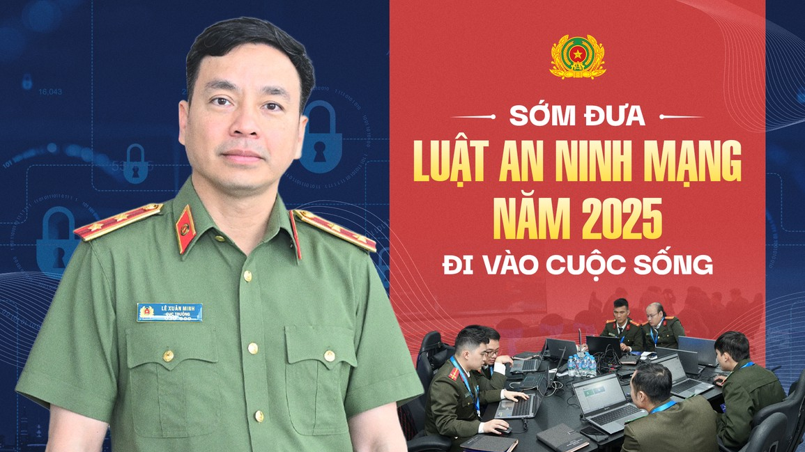 Trung tướng Lê Xuân Minh: Sớm đưa Luật An ninh mạng năm 2025 đi vào cuộc sống