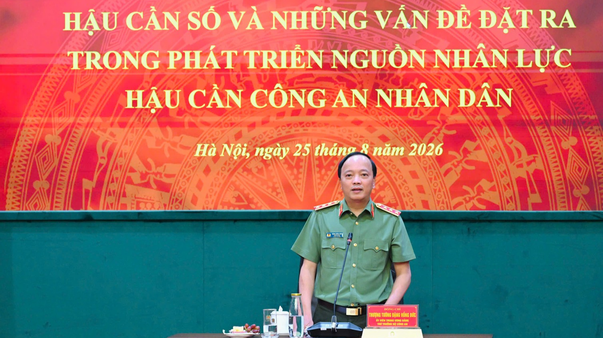 Hậu cần số và những vấn đề đặt ra trong phát triển nguồn nhân lực hậu cần Công an nhân dân