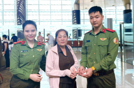 Lan tỏa những việc làm đẹp “Ba Nhất” của Đội An ninh hàng không tại Cảng hàng không quốc tế Vân Đồn