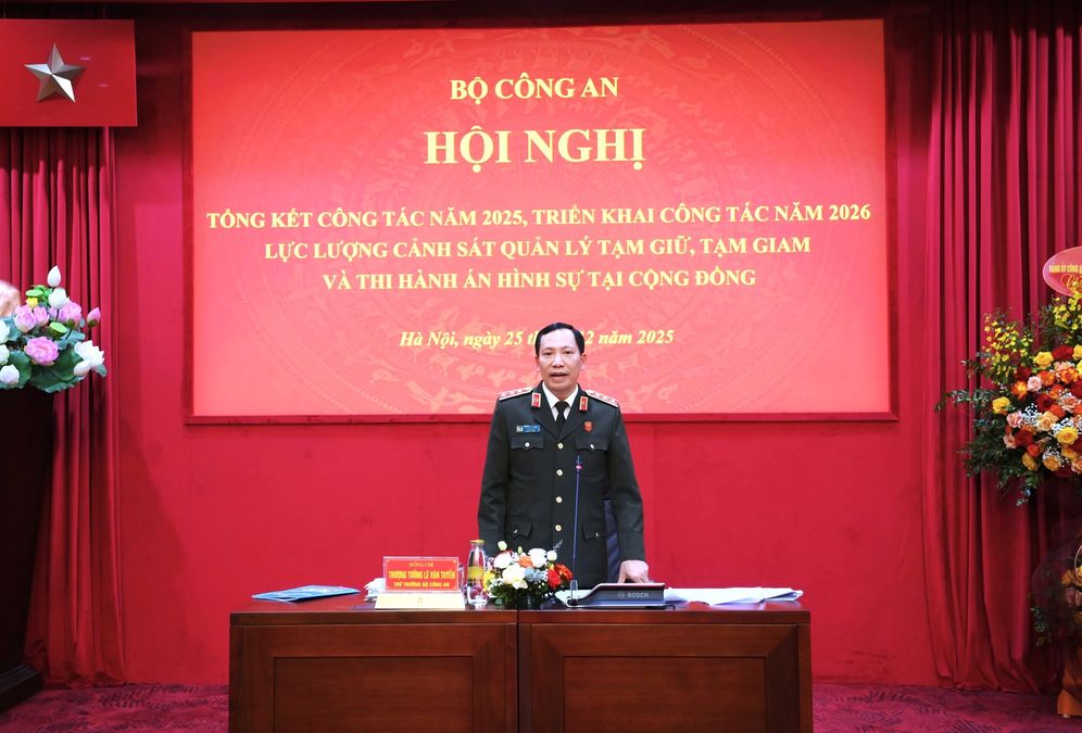 Tạo chuyển biến mạnh mẽ, sâu sắc, toàn diện trong công tác tạm giữ, tạm giam và thi hành án hình sự tại cộng đồng