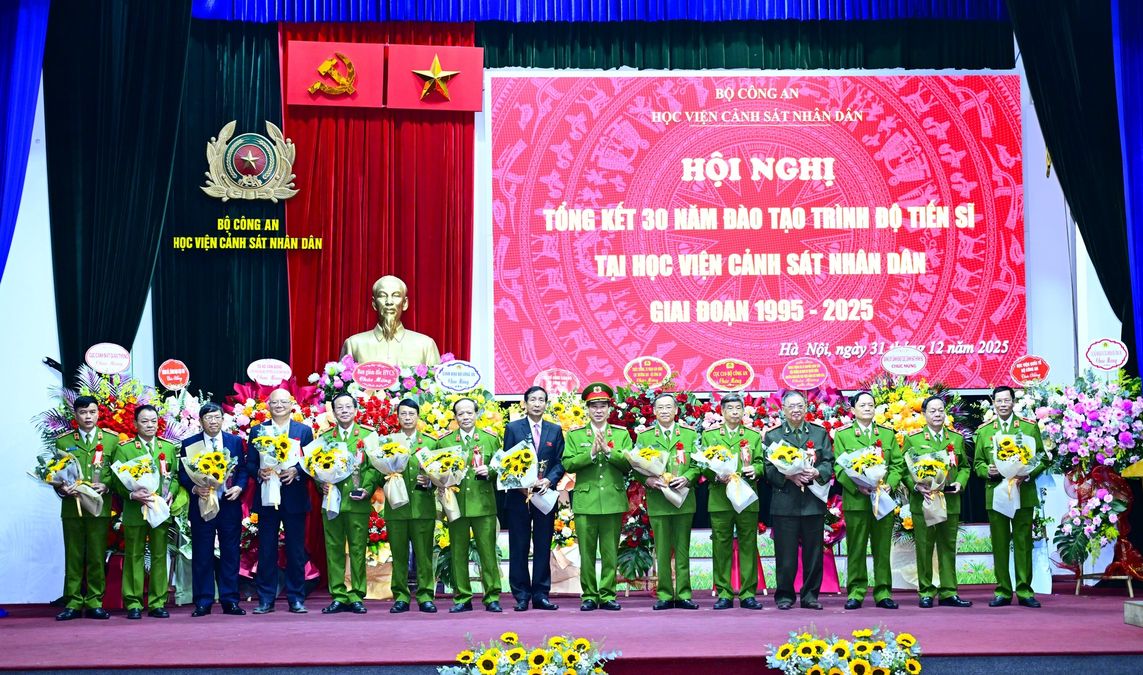 Học viện Cảnh sát nhân dân tổng kết 30 năm đào tạo tiến sĩ giai đoạn 1995-2025