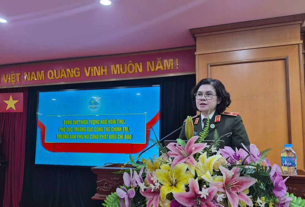 Phong trào phụ nữ CAND đã có nhiều chuyển động rõ nét, đóng góp thiết thực cho nhiệm vụ chung của toàn lực lượng CAND