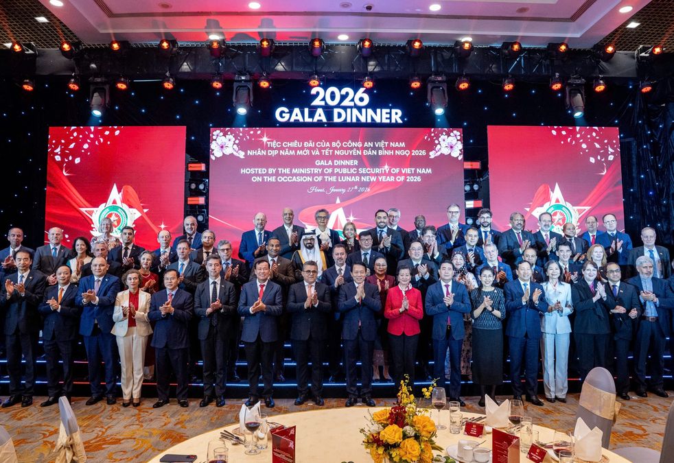 Bộ Công an gặp mặt các Đại sứ, Trưởng Cơ quan đại diện ngoại giao, đại diện các tổ chức quốc tế tại Việt Nam nhân dịp năm mới 
