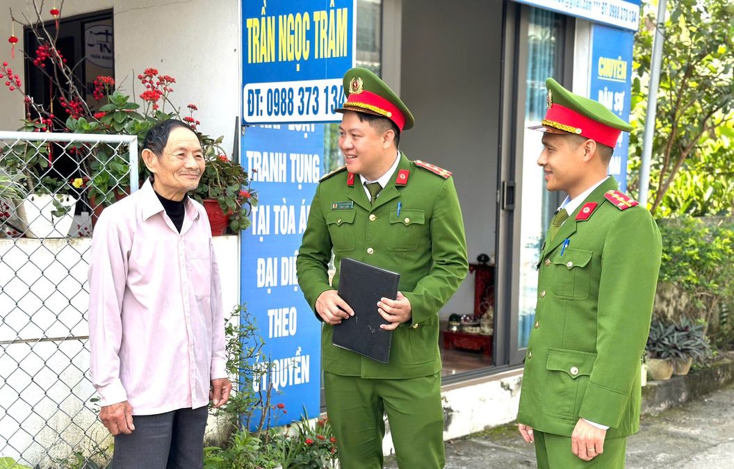 Hà Tĩnh: Công an xã Can Lộc phát huy vai trò nòng cốt giữ bình yên từ cơ sở