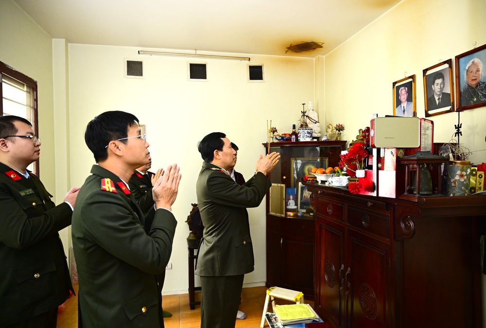 Tri ân, tưởng nhớ các đồng chí cố lãnh đạo Bộ Công an