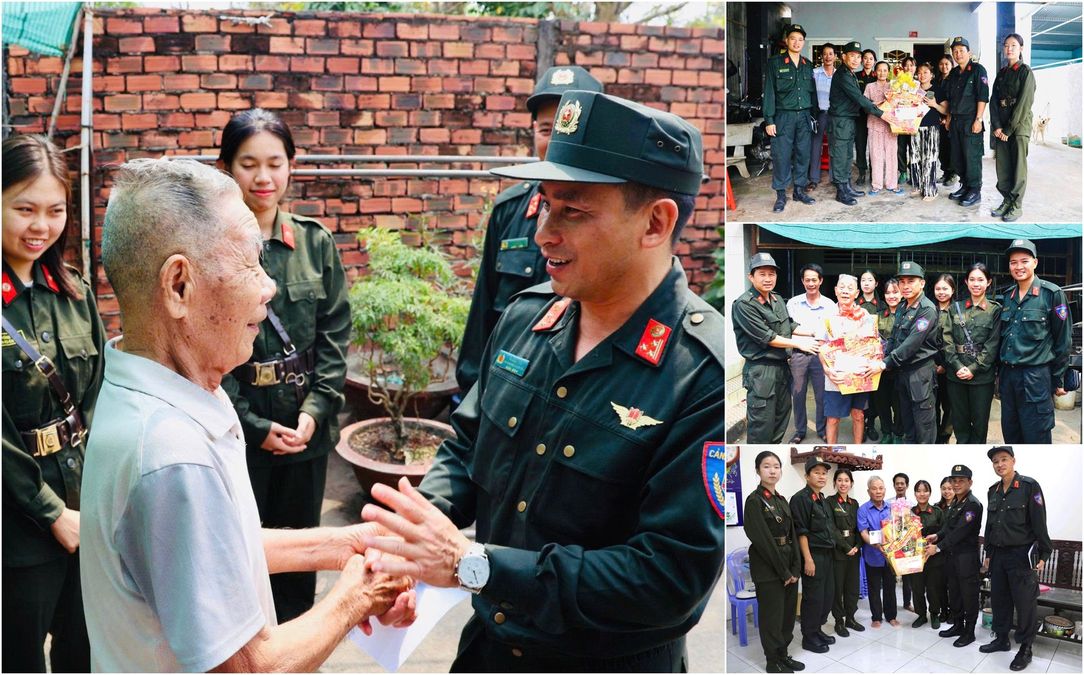 Cảnh sát cơ động mang "Xuân yêu thương" đến khắp mọi miền Tổ quốc