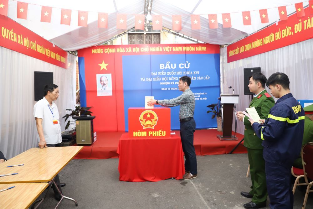 Trường Đại học Phòng cháy, chữa cháy hân hoan tham gia bầu cử Hội đồng nhân dân các cấp nhiệm kỳ 2026 – 2031