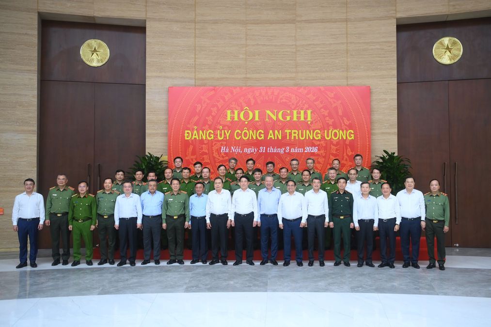 Hội nghị Đảng ủy Công an Trung ương Quý I năm 2026