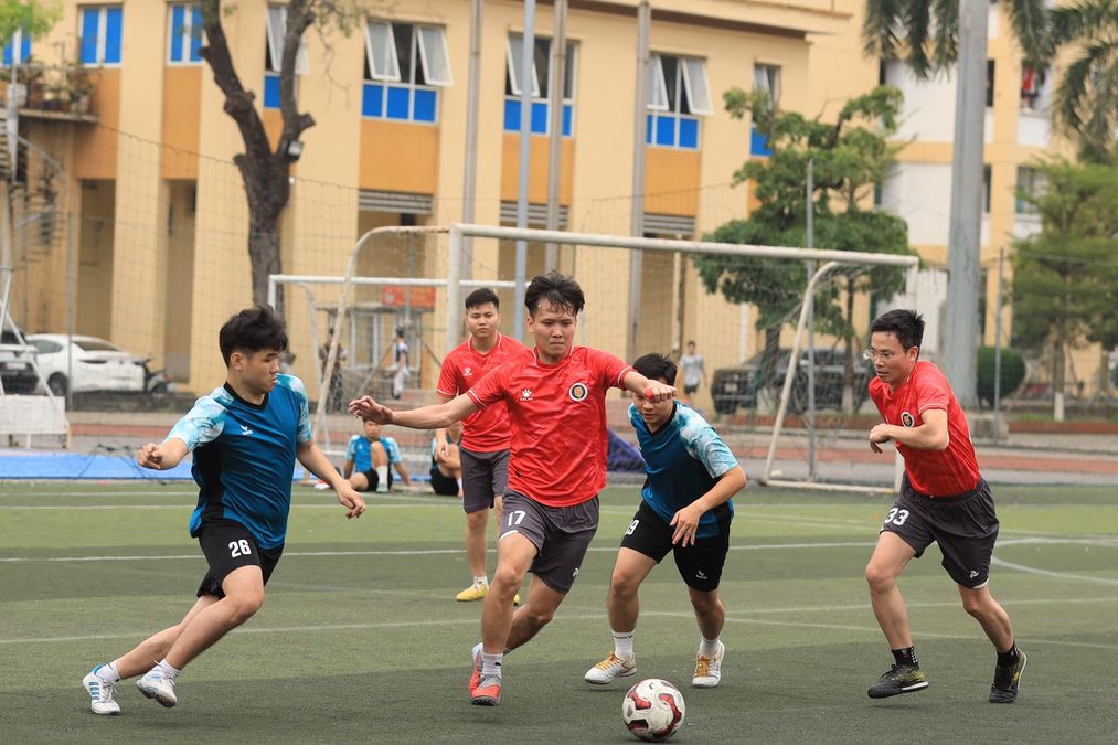 Sôi nổi Giải bóng đá nam 7 người khối lực lượng An ninh mạng và phòng, chống tội phạm sử dụng công nghệ cao