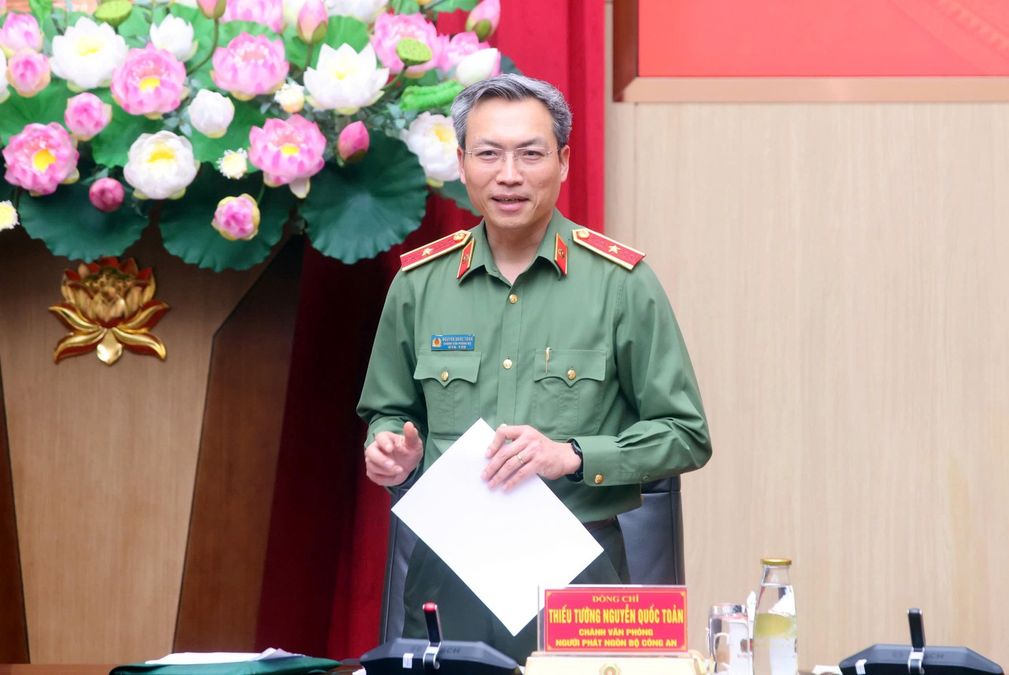 Bộ Công an thông tin về kết quả thực hiện đợt cao điểm tấn công trấn áp tội phạm và công tác xây dựng, hoàn thiện pháp luật